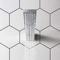 Crosswater Zion Wall Mounted Shower Head (Chrome).