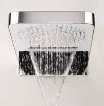 Crosswater Showers Multifunction Shower Head With Waterfall 270x598mm.