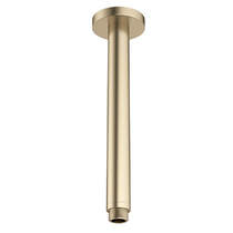 Crosswater MPRO Ceiling Mounted Shower Arm (Brushed Brass).