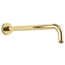 Crosswater MPRO Wall Mounted Shower Arm (Unlacquered Brass).
