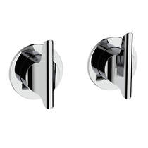 Crosswater Foile Concealed Shower Valve With 2 Outlets (Chrome).