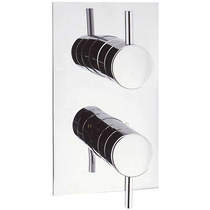 Crosswater Kai Lever Showers Thermostatic Shower Valve (1 Outlet, Chrome).