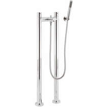 Crosswater Kai Lever Showers Bath Shower Mixer Tap With Kit & Legs (Chrome).