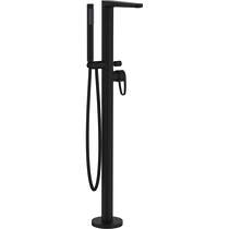 Crosswater Lazo Floor Standing Bath Shower Mixer Tap (M Black).