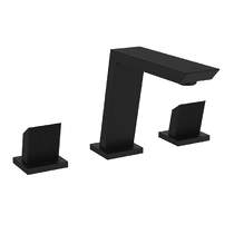 Crosswater Limit 3 Hole Basin Mixer Tap (Matt Black).