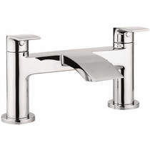 Crosswater Flow Bath Filler Tap (Chrome).