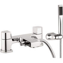 Crosswater Planet Bath Shower Mixer Tap With Kit (Chrome).