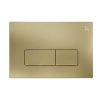 Crosswater MPRO Stainless Steel Flush Plate (NEW - Brushed Brass).