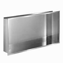 Crosswater Shower Niches Shower Niche With LED Light (610x305x120mm, Chrome).