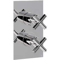 Crosswater MPRO Thermostatic Shower Valve (1 Outlet, Chrome).