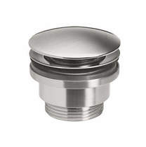 Crosswater MPRO Click Clack Basin Waste (Brushed Stainless Steel).