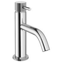 Crosswater MPRO Basin Mixer Tap With Knurled Handle (Chrome).