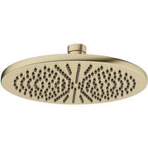 Crosswater MPRO Round Shower Head 300mm (Brushed Brass).