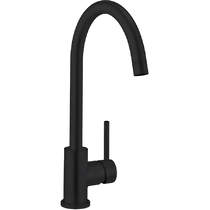 Crosswater MPRO Side Lever Kitchen Tap (Matt Black).