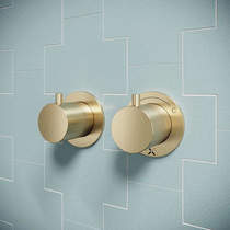 Crosswater Module Concealed Shower Valve With 2 Outlets (Br Brass).