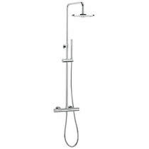 Crosswater central central thermostatic shower kit (chrome).