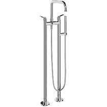 Crosswater Calix Floorstanding Bath Shower Mixer Tap (Chrome).