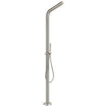 Crosswater Ixora Floor Standing Outdoor Shower With Valve & Diverter (316 stainless Steel).