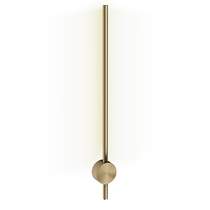 Crosswater Tranquil Wall Mounted Pillar Light (Brushed Brass).