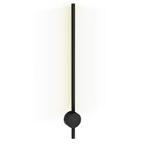 Crosswater Tranquil Wall Mounted Pillar Light (Matt Black).