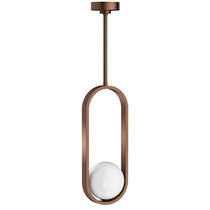 Crosswater Tranquil Pendant Light (Brushed Bronze).