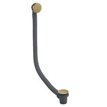 Crosswater 3ONE6 Click Clack Bath Waste (Brushed Brass).