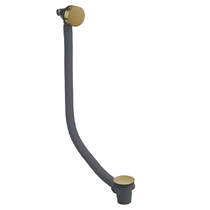 Crosswater 3ONE6 Bath Filler With Click Clack Waste (Brushed Brass).