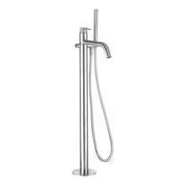 Crosswater 3ONE6 Floor Standing Bath Shower Mixer Tap (Stainless Steel).