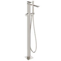 Crosswater Varda Floorstanding Bath Shower Mixer Tap (Br Metallic).