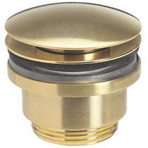 Crosswater UNION Click Clack Basin Waste (Brushed Brass).