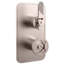 Crosswater UNION Thermostatic Shower Valve (1 Outlet, Brushed Nickel).