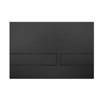 Crosswater Venue Flush Plate With Dual Buttons (NEW - M Black).
