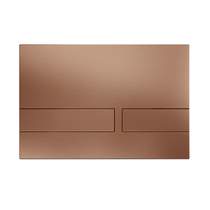 Crosswater Venue Flush Plate With Dual Buttons (NEW - Br Bronze).