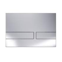 Crosswater Venue Flush Plate With Dual Buttons (NEW - Chrome).