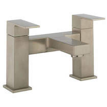 Crosswater Verge Bath Filler Tap (Brushed Stainless Steel Effect).