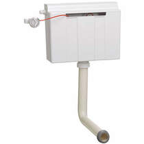 Crosswater Parts Slimline Concealed Toilet Cistern With Dual Flush.