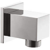 Crosswater Parts Square Shower Wall Outlet (Chrome).
