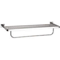 Crosswater Zeya Two Tier Towel Rail (600mm, Chrome).