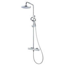 Methven Aurajet Aio Cool Touch Thermostatic Bar Shower Pack (Diverter).