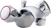 Deva Profile Mono Basin Mixer Tap With Pop Up Waste (Chrome).