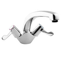 Deva Vitality Sink Mixer Kitchen Tap With Copper Tails (Chrome).