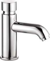 Deva vision self closing basin tap (single tap, chrome).