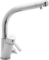 Deva Designer Str3am Modern Water Filter Kitchen Tap (Chrome).