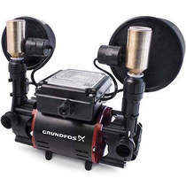 Grundfos Pumps STR2-1.5CN Twin Ended Shower Pump (1.5 Bar, Universal).