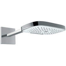 Hansgrohe Raindance 3 Jet Shower Head & Arm (300x190, White & Chrome).