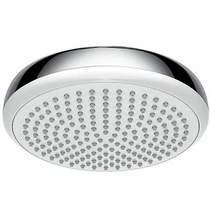 Hansgrohe Crometta 180 1 Jet Shower Head (Low Pressure, White & Chrome).