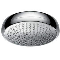 Hansgrohe Crometta 180 1 Jet EcoSmart Shower Head (180mm, Chrome).