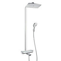 Hansgrohe Raindance Select E 360 1 Jet With Bath Filler Spout (Chrome).