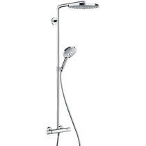 Hansgrohe raindance select s 240 2 jet showerpipe pack (chrome).