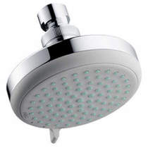 Hansgrohe croma 100 vario shower head with pivot joint (ecosmart).